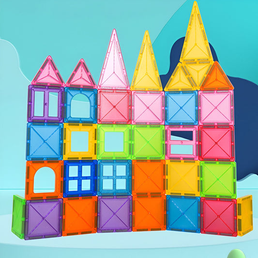 Set 120 Piese Magnetice de Construcție Flippy, 3 Ani - 32 (5) [ps:d1984fb3-a95a-4cd6-9527-655d302f6b60]