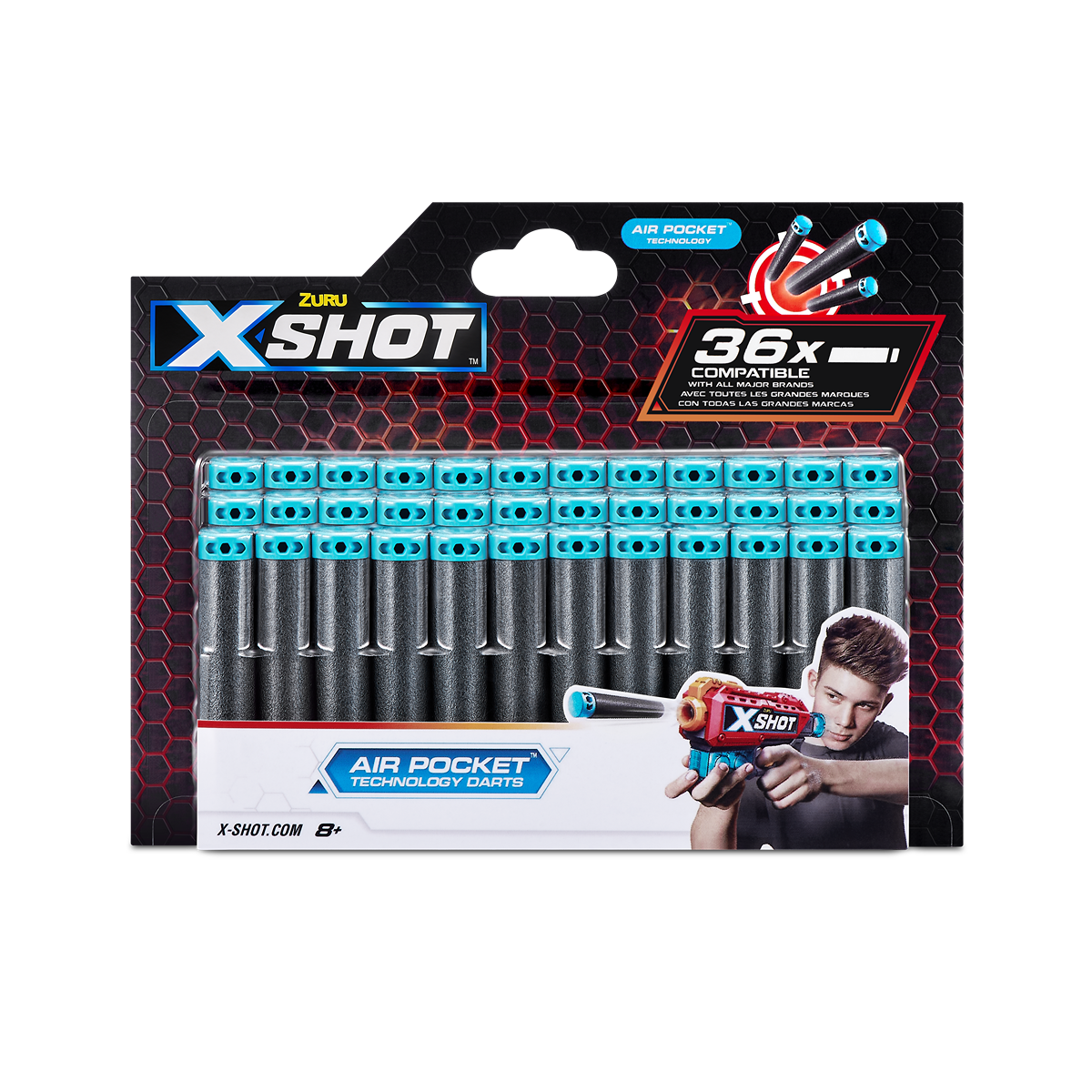 X-SHOT Blaster - Skins laser 360, arma de jucarie - Imagine 5