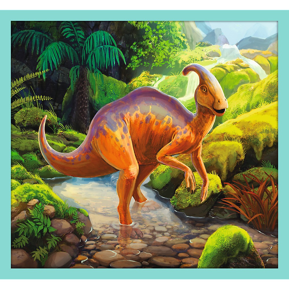 PUZZLE TREFL 10IN1 LUMEA DINOZAURILOR - Imagine 5
