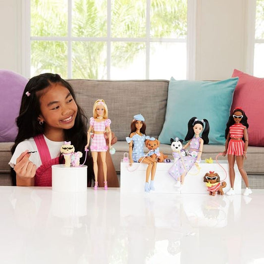 Papusa Barbie cu Caine & Tinute Asortate - Mattel | Jumbo - Default Title (5) [ps:9b36554f-7666-4953-80da-444f0507505e]