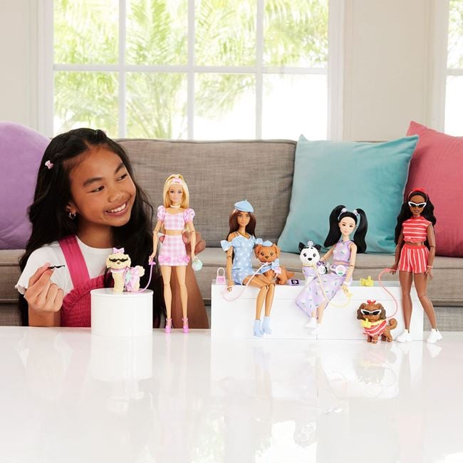 Papusa Barbie cu Caine & Tinute Asortate - Mattel | Jumbo - Default Title (5) [ps:9b36554f-7666-4953-80da-444f0507505e]
