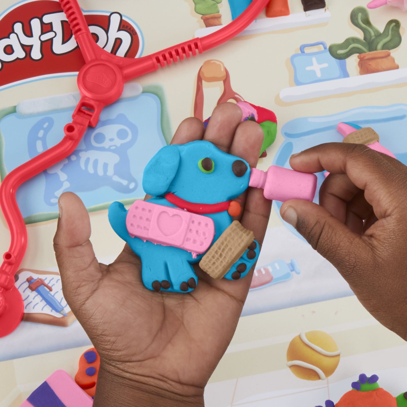 PLAY DOH SET DE JOACA INGRIJIRE VETERINARA Hasbro - Imagine 7 [ps:a183d5e3-fc40-4d63-ad2b-5eda2dfd4f82]
