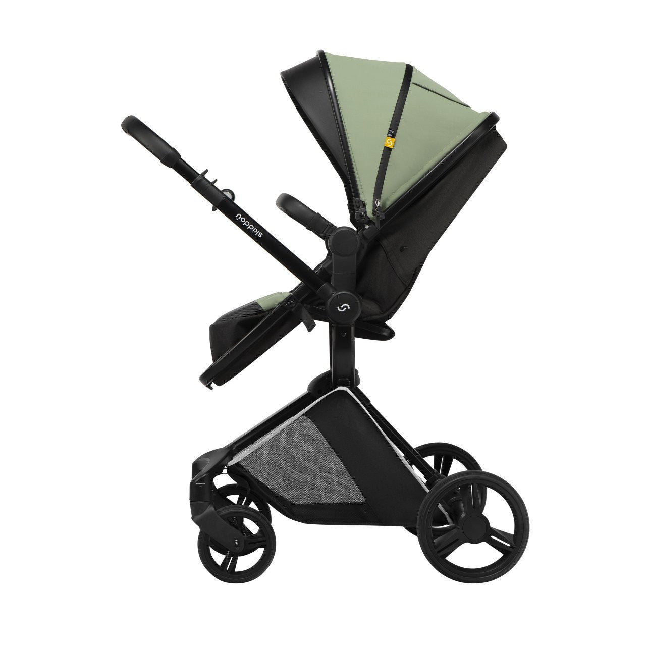 Carucior transformabil 2 in 1 Skiddou Nasjo Normandic - Verde [ps:55d56946-5344-4f82-ad71-70c13503c8ae]