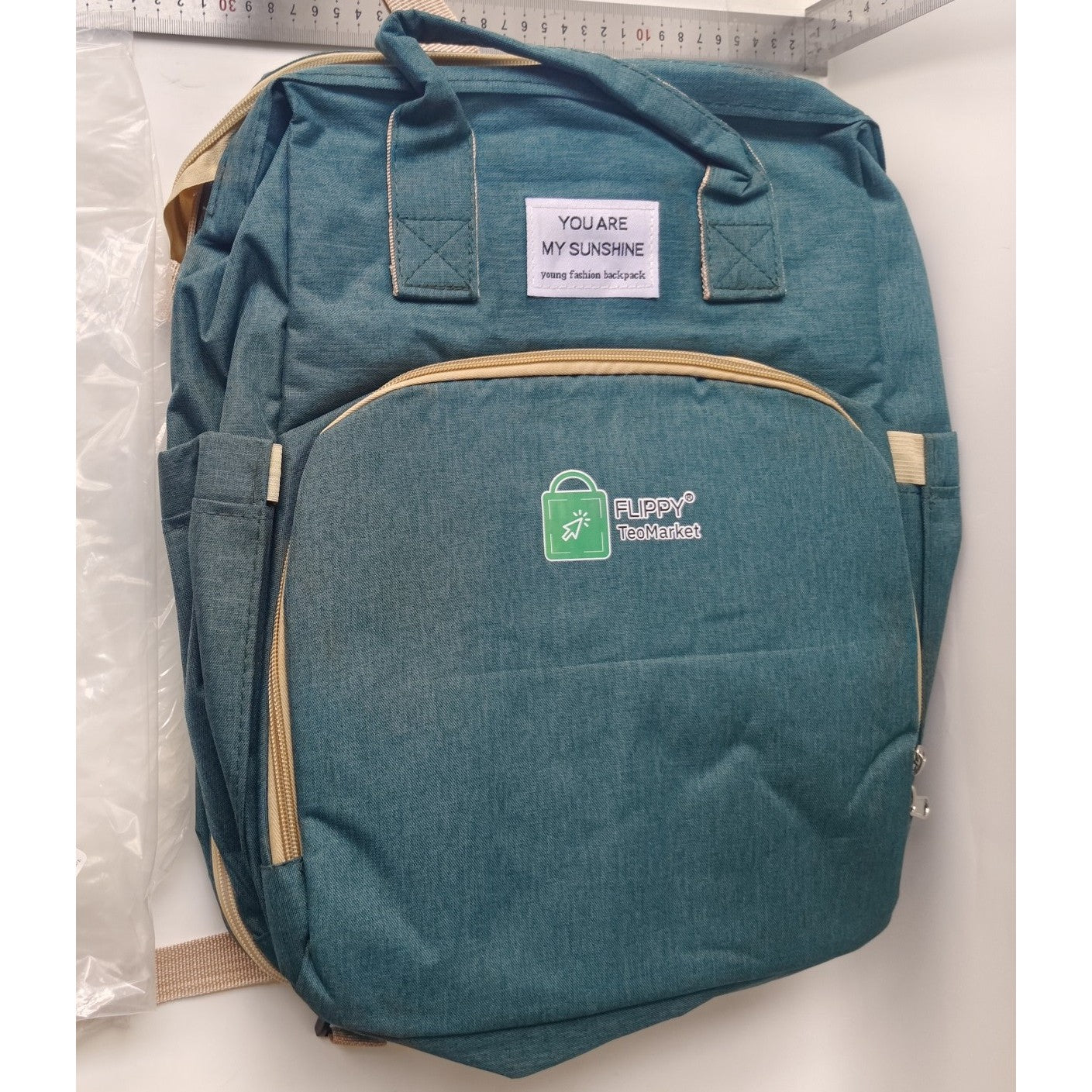 Rucsac Multifunctional Flippy cu Patut Pliabil | infant.ro - Verde (5) [ps:c8855b23-192b-42c8-b3db-6856bb707c99]