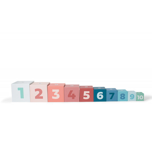 Turn din cuburi de stivuit, BS Toys [ps:4668164a-36c2-45e8-a53d-4502a0f77ef1]