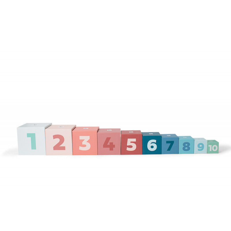 Turn din cuburi de stivuit, BS Toys [ps:4668164a-36c2-45e8-a53d-4502a0f77ef1]