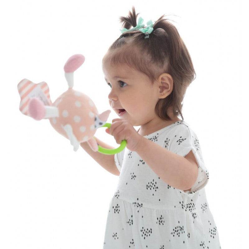Papagalul Penelope, Jucarie senzoriala interactiva pentru bebelusi, Dolce [ps:65105756-910f-49d6-9f52-d6f0ef919f45]