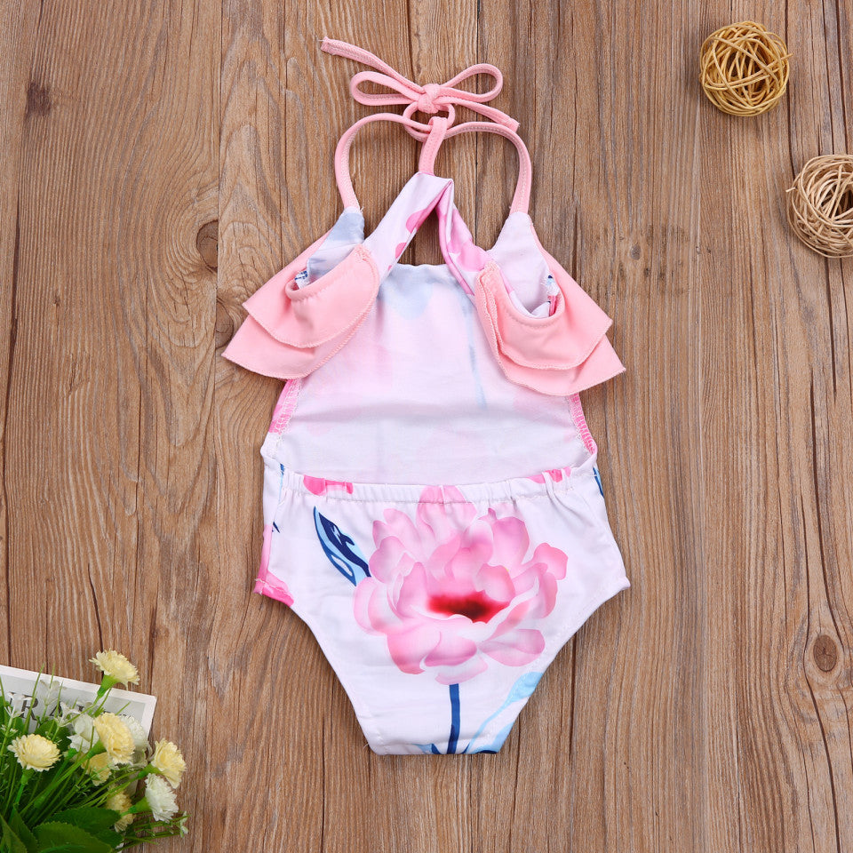 Costum de baie Trandafir Drool (Culoare: Alb, Marime: 110) [ps:40333398-ffba-4193-9e2c-903e3d62cd09]