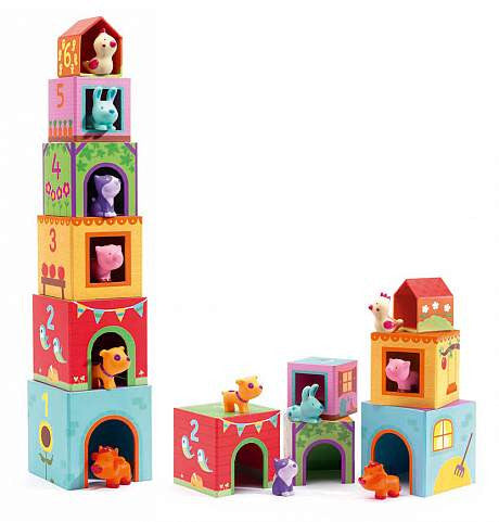 Joc de construit Topanifarm, Djeco - Imagine 4 [ps:33ae9ab4-0b40-4eea-b58e-8e6782560480]