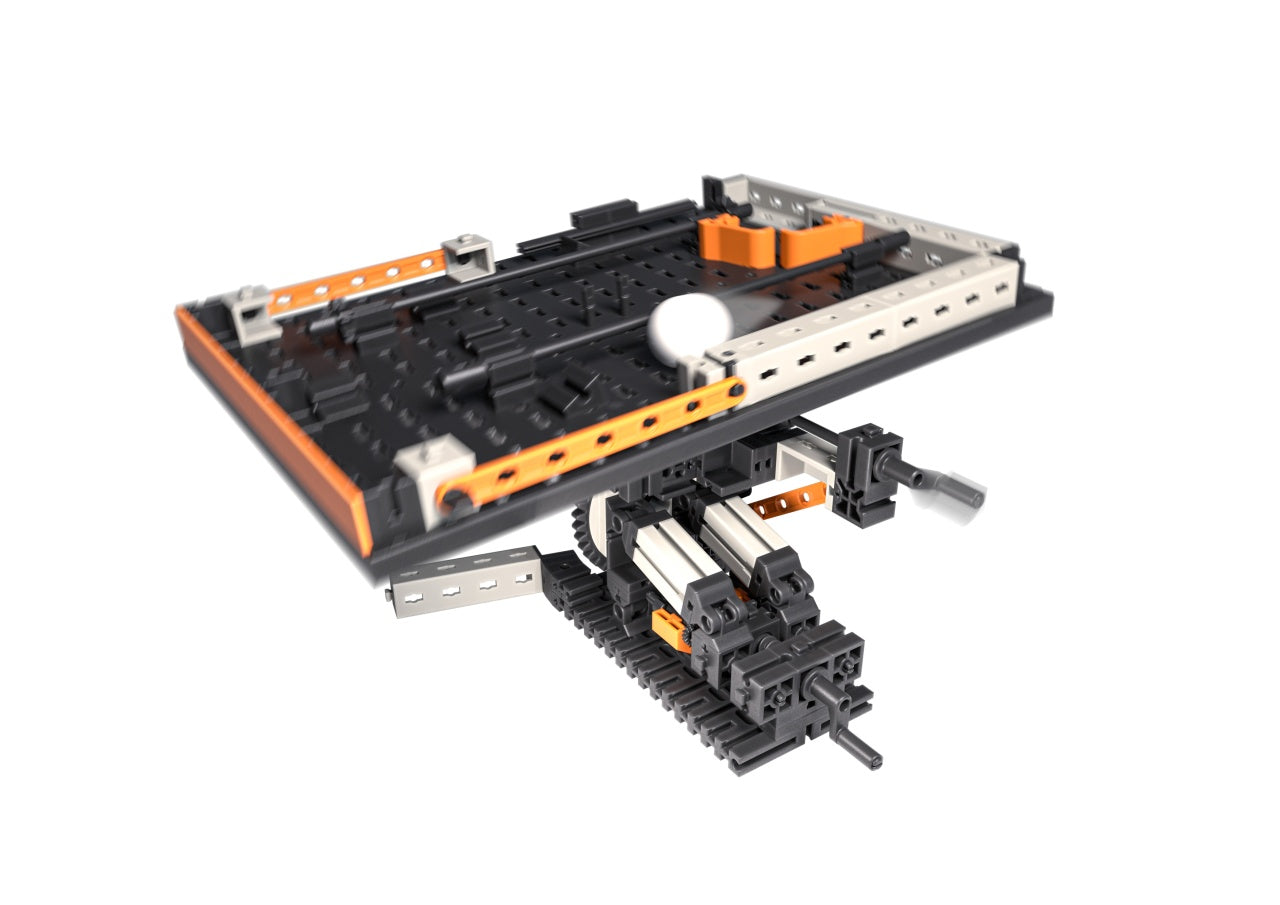 Kit STEM cu modele interactive Universal Pro, Fischertechnik - Imagine 3 [ps:5b11e665-217c-47de-8d72-82d4f3ec610b]