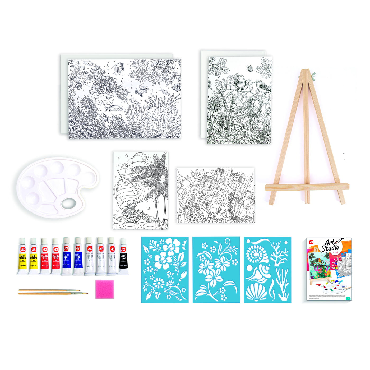 ATELIERUL DE PICTURA ART STUDIO ACRYLIC AS - Imagine 5