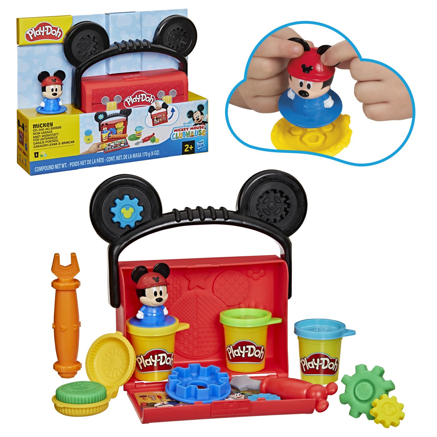 PLAY DOH DISNEY JR CLUBUL LUI MICKEY MOUSE SET LA GARAJ - Imagine 9 [ps:1b96076c-662a-4636-9811-a264e78128b1]
