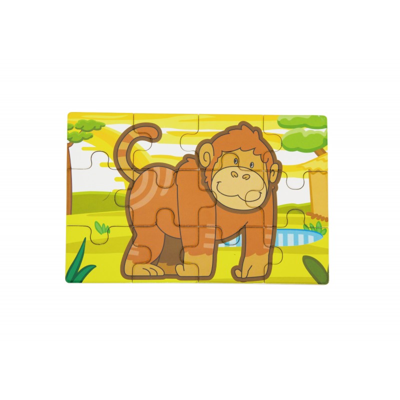 Puzzle conectabil 4 in 1 - Jungla, Viga [ps:ef145d3c-7f97-41fc-a532-f7e0f3cd0dfa]