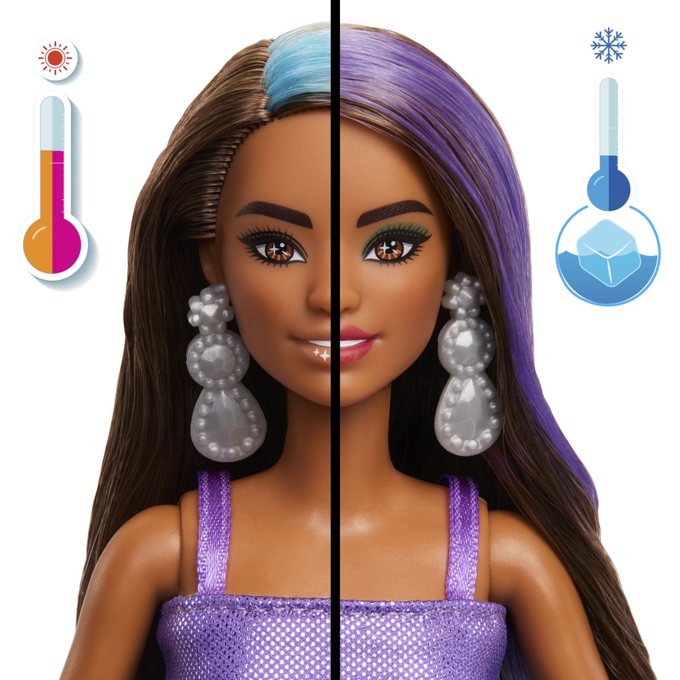 BARBIE SET PARTY UNBOXED REVEAL PAPUSA BARBIE VIOLET CU 10 ACCESORII SURPRIZA [ps:3f4eca08-4792-4f2f-8bc3-11d5b5f6c562]