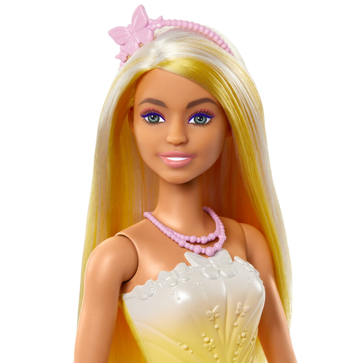 BARBIE PAPUSA BARBIE CU PARUL BLOND SI GALBEN [ps:66624313-adb8-4309-988d-56e2158fa582]
