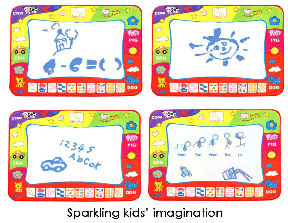 Covoras pentru desenat cu creion magic, pe baza de apa - Imagine 5