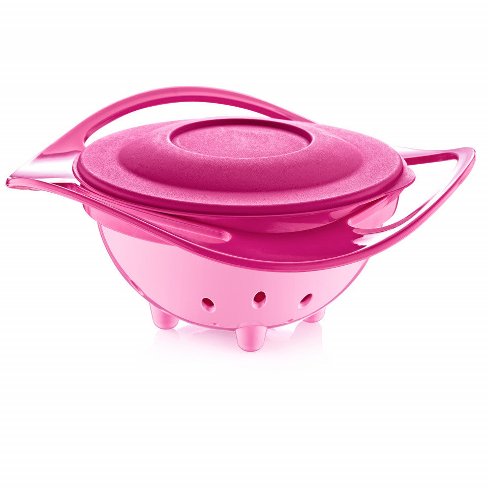 Bol multifunctional cu capac si rotire 360 grade BabyJem Amazing Bowl (Culoare: Bleu) [ps:22d9e3d3-57b5-42a5-8c08-c6f05154a57e]