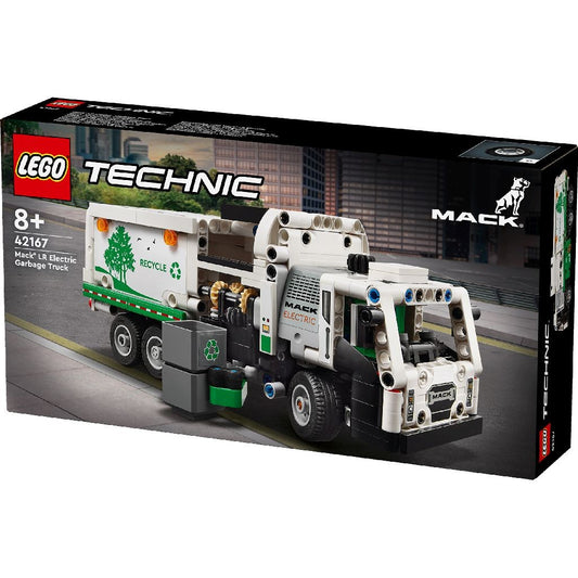 LEGO TECHNIC AUTOGUNOIERA MACK LR ELECTRIC 42167 - Imagine 5