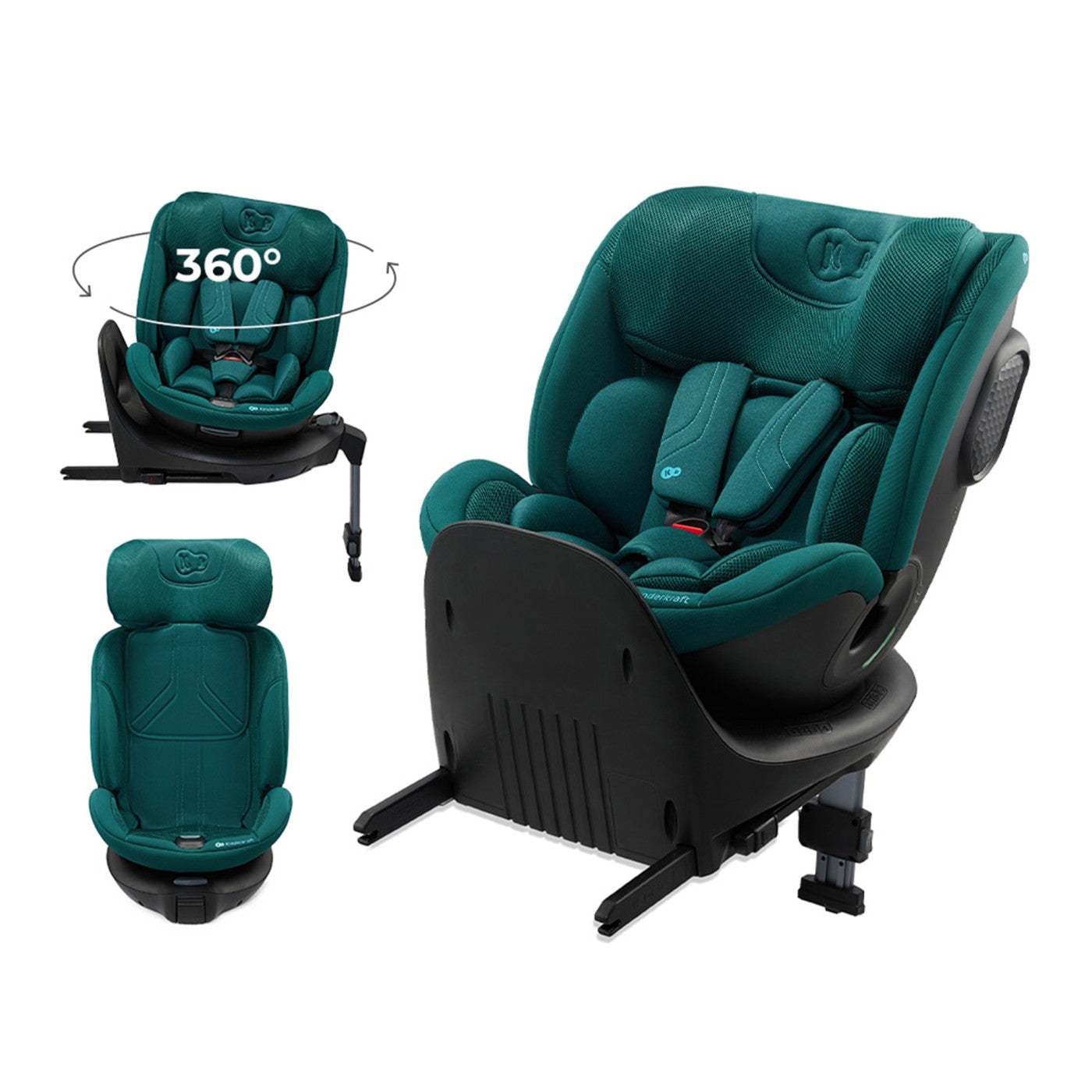SCAUN AUTO KINDERKRAFT XRIDER 2 I-SIZE 40-150 CM GREEN [ps:d14df89c-17fc-4d5a-9a5f-643ce4781919]