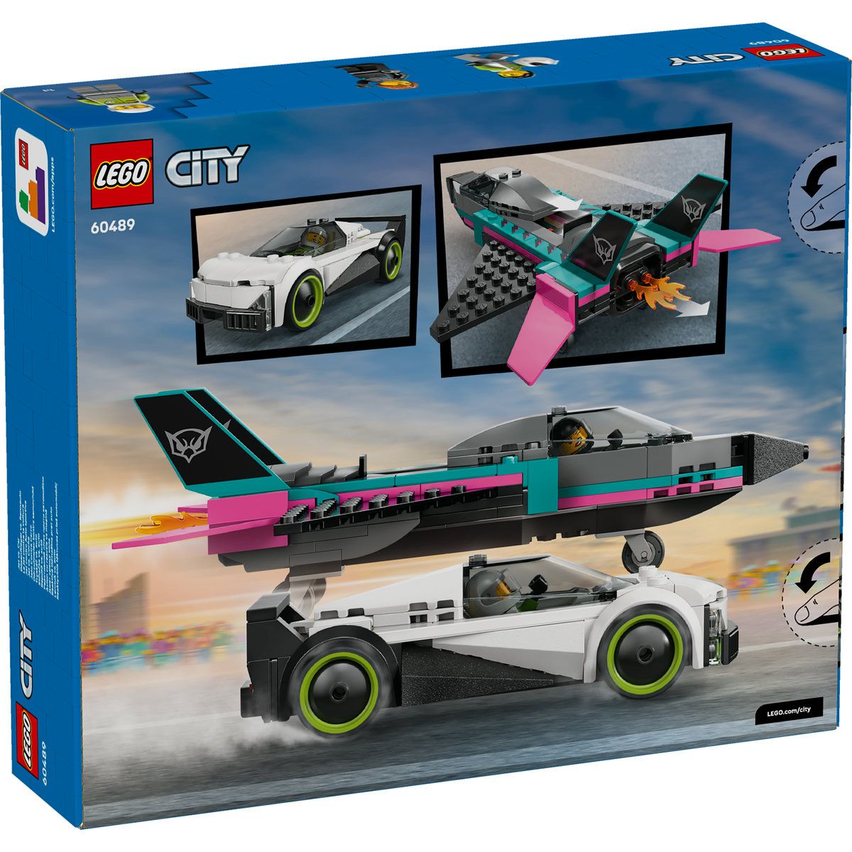 LEGO CITY AVION CU REACTIE VS MASINA 60489 - Imagine 8 [ps:a4350db7-4027-4898-a864-fa18ca70c86f]