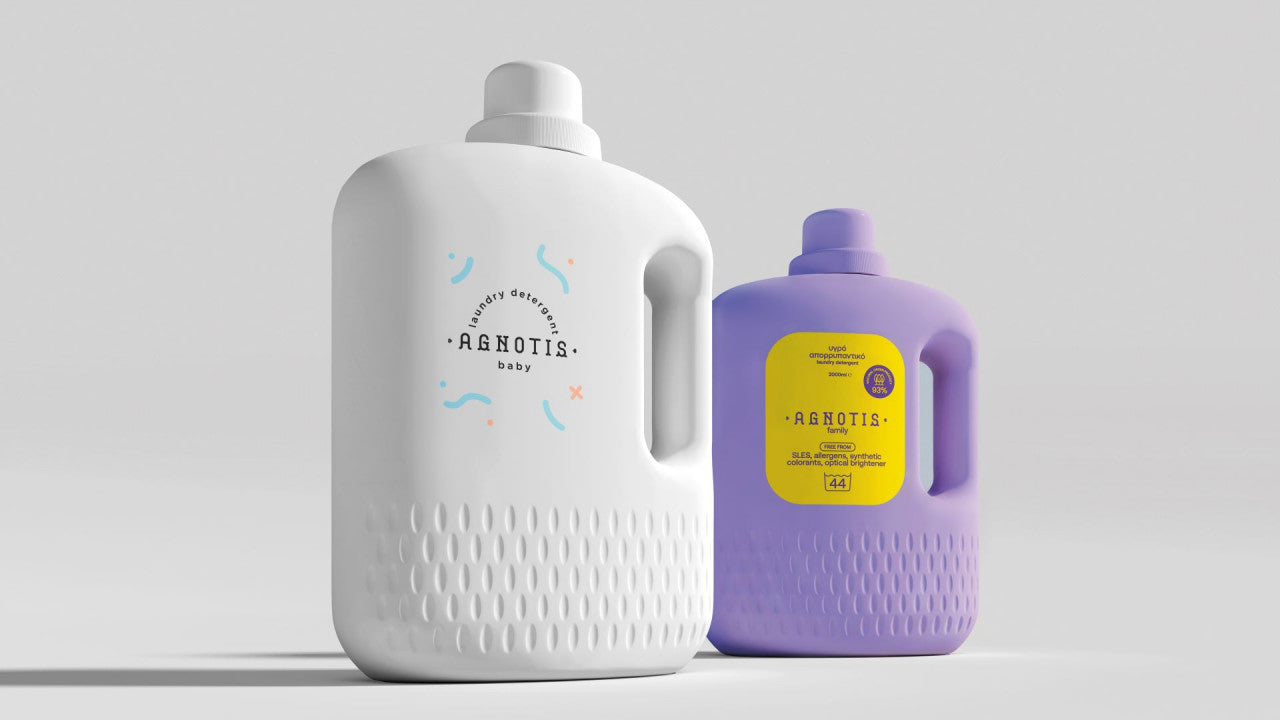 Detergent hipoalergenic de rufe pentru bebelusi Agnotis - Imagine 5