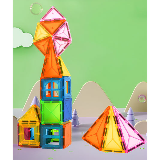 Set 120 Piese Magnetice de Construcție Flippy, 3 Ani - Geometrice (5) [ps:a799a158-0bfd-4e42-8d78-09ee3f1cf115]