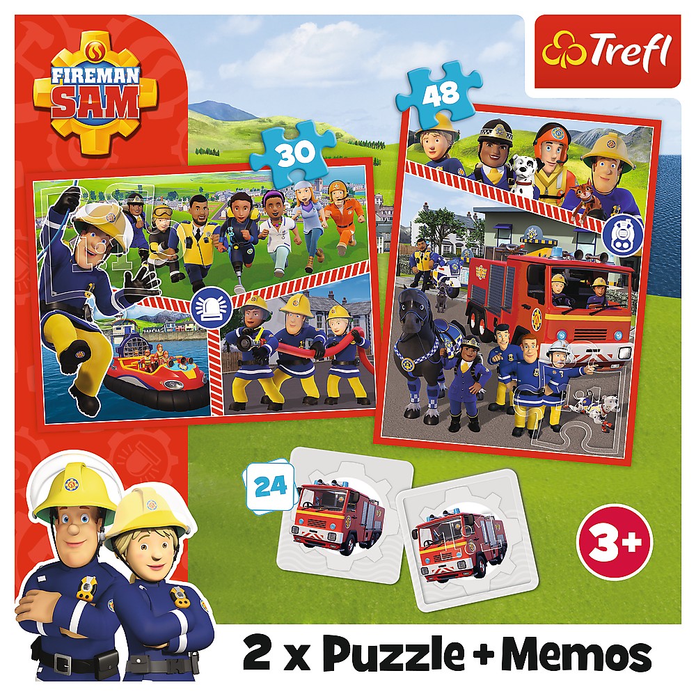 PUZZLE TREFL 2IN1 MEMO POMPIERUL SAM ECHIPA POMPIERILOR - Imagine 5 [ps:d82e1b82-6f57-4026-9994-d9a5f74eb0cd]