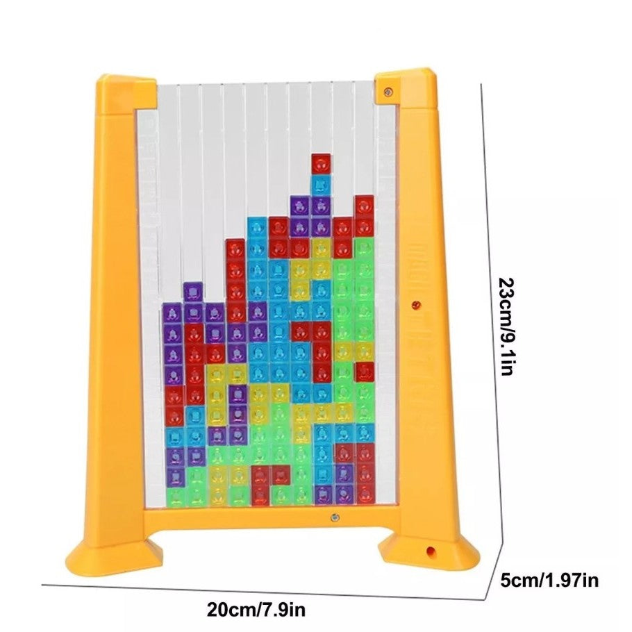 Joc Inteligență Tetris Tangram Flippy, 70 Piese, Montessori - Galben (5) [ps:82081352-9739-4a28-b9c2-884cead2c455]