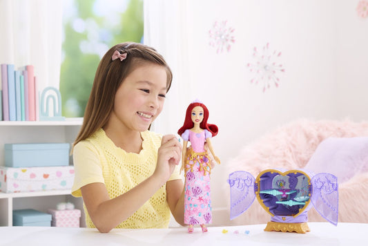 DISNEY PRINCESS JEWEL REVEAL PAPUSA ARIEL Mattel - Imagine 5