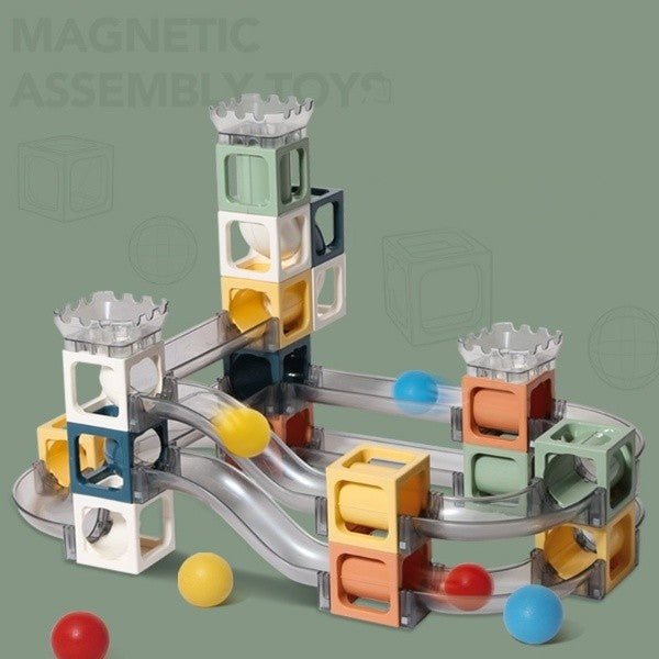Set 120 Piese Magnetice de Construcție Flippy, 3 Ani - Tobogane (5) [ps:68bf7fa1-65a7-42c9-9be2-9b2c54a97037]