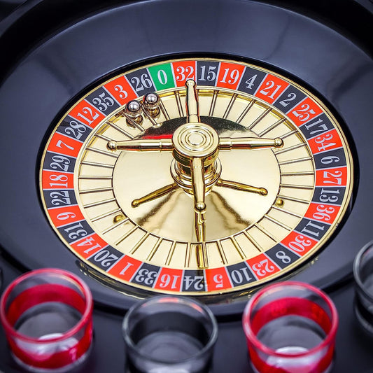 Ruleta cu Pahare de Shot Flippy, 30 cm, Rosu/Negru - Rosu/Negru (5) [ps:a127d601-dad5-483f-95aa-da57149df7fd]