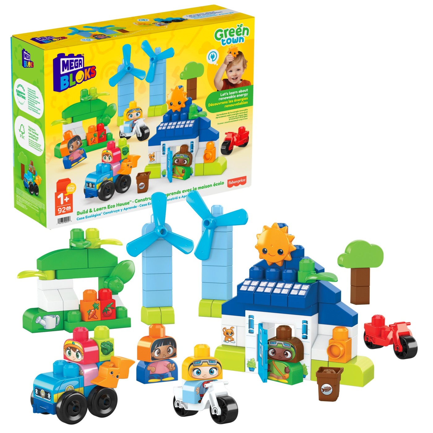 MEGA BLOKS SET CONSTRUCTIE 92 PIESE [ps:589bcb28-e104-40b9-adf6-788cb5b5e010]