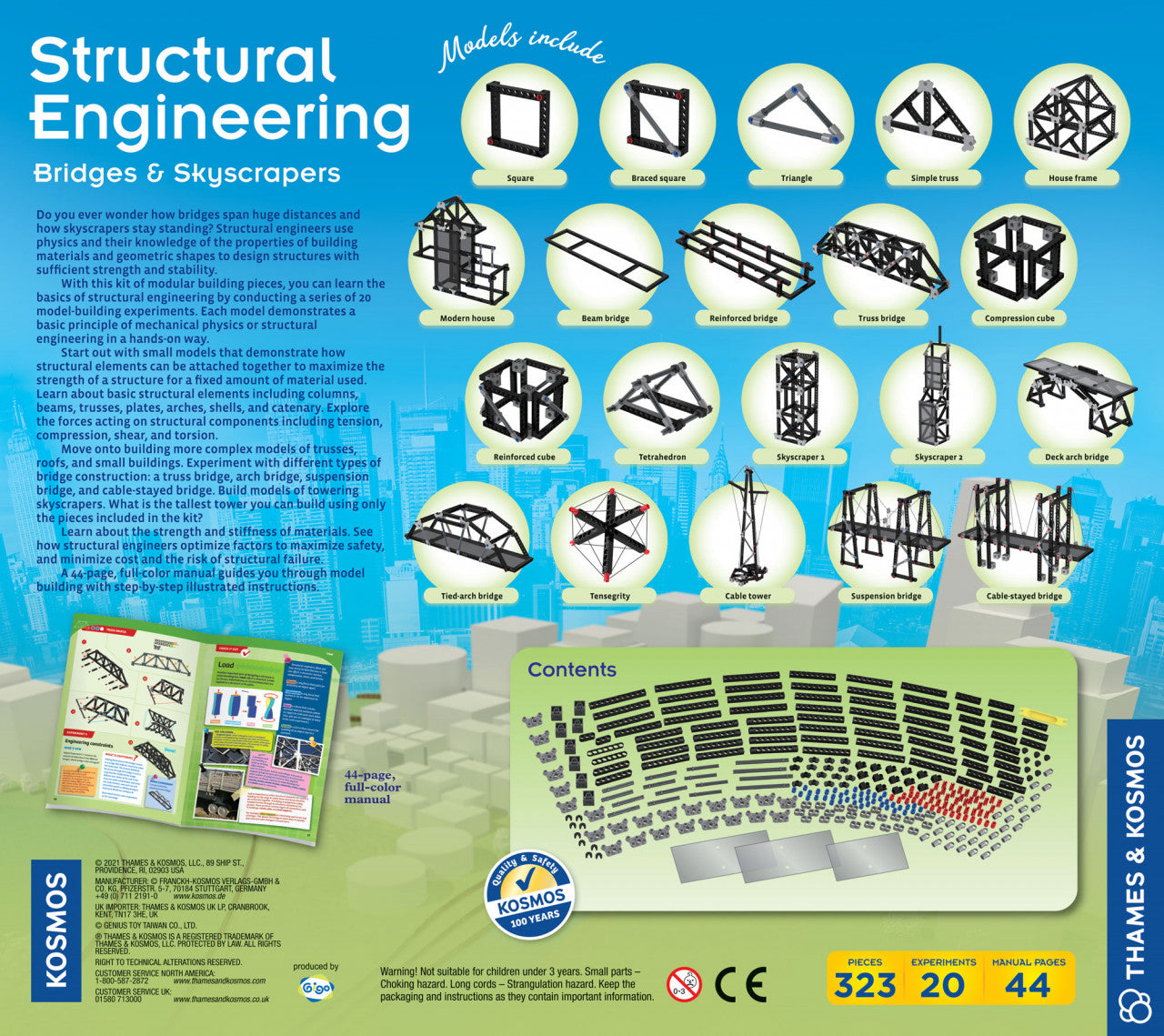 Kit STEM Inginerie structurala, Thames & Kosmos - Imagine 3 [ps:a3336e4e-6ea2-49c2-b997-b47821fce512]