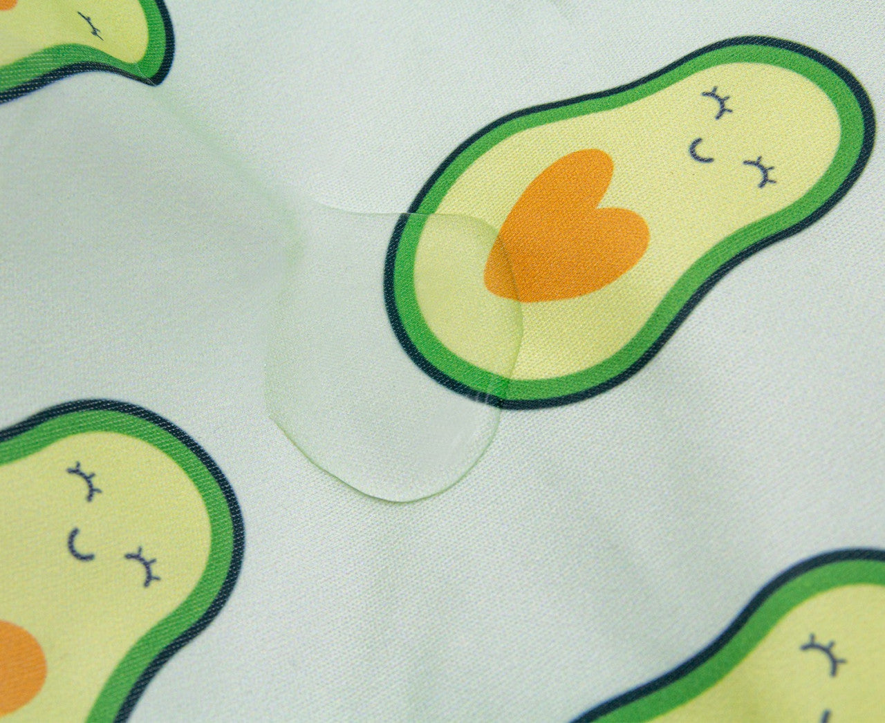 Sort cu maneci pentru activitati BLW, BabyJem, 33x74 cm (Model: Avocado) [ps:7f0d7484-adfd-4443-bfb9-823322cb80fc]