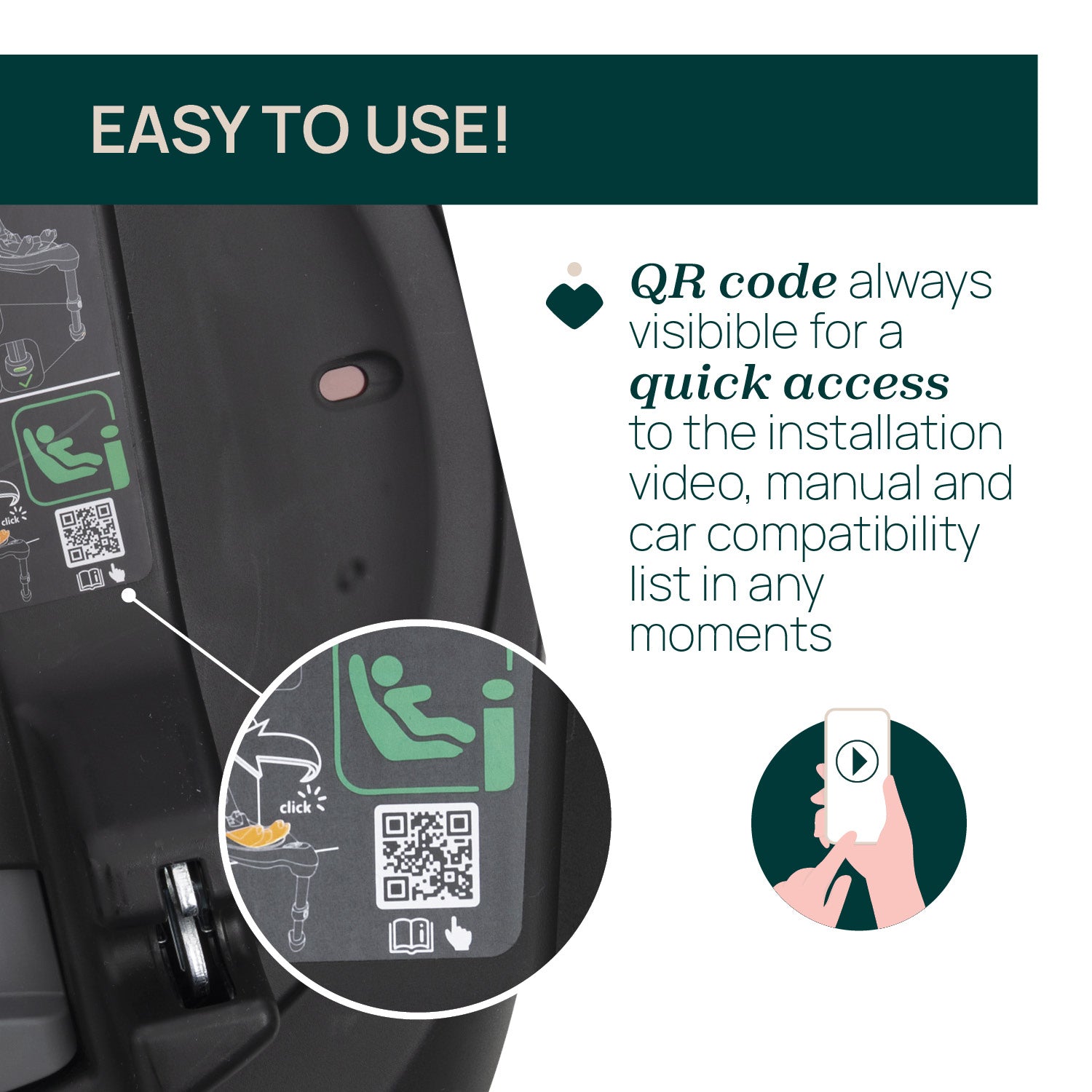 Baza isofix i-Size rotativa 360 (compatibila cu scaunele - Default Title (5) [ps:ec9f68f7-926a-45dc-a65c-14e7ce71106d]