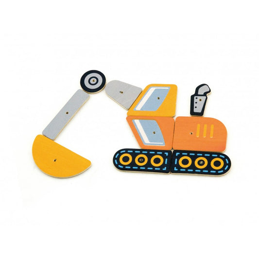Set de mesterit - Vehicule de constructie, Viga [ps:64cccdd4-a8c1-41c9-a997-8fb8e4d20c83]