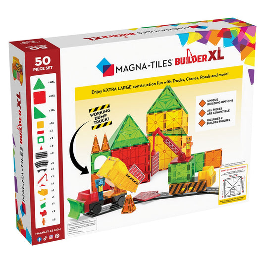 MAGNA-TILES Builder XL, 50 piese - Jucărie Construcție - Default Title (5) [ps:7a5115b5-3872-453a-bc2e-a98fc51f8ed9]