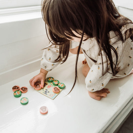 Joc tic tac toe din lemn, Orange Tree Toys - Imagine 5