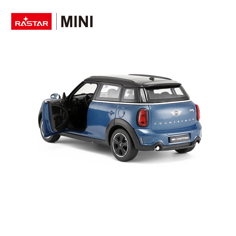 MASINUTA METALICA MINICOOPER ROSU SCARA 1 LA 24 Rastar - Albastru