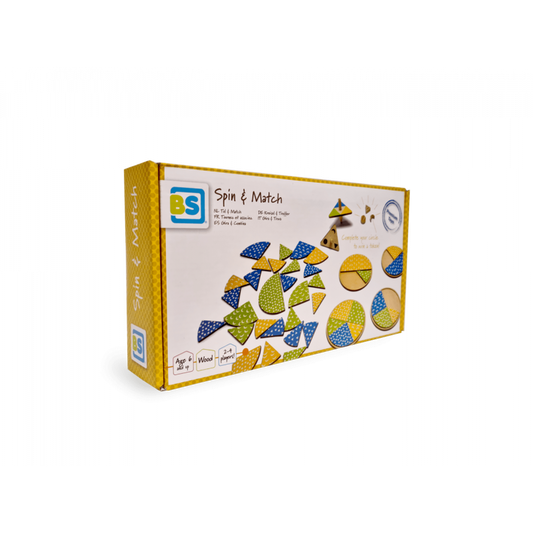 Roteste si potriveste, joc cu spinnere, BS Toys [ps:6ba09df6-c69a-4a68-b2c5-55a8903bb2b2]