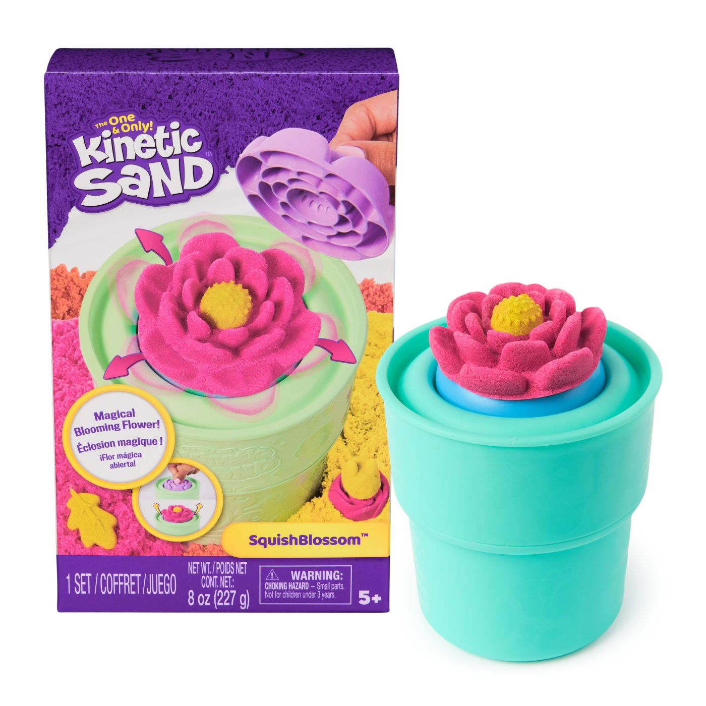 KINETIC SAND FLOARE SQUISH BLOSSOM Spin Master - Imagine 7 [ps:7e6d82ed-9592-4c52-a309-3d43f8ca7676]
