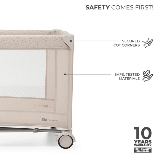 PATUT TRAVEL KINDERKRAFT JOY2, FARA ACCESORII, BEIGE - Imagine 5