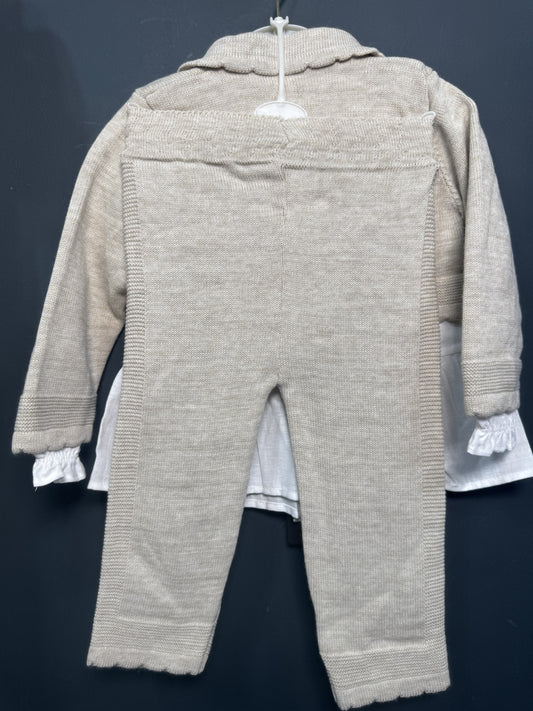 Set Tricot Bej cu Cămașă și Bolero Becool 6-9 Luni - INFANT - 6-9 Luni (5) [ps:7ac737e2-853b-429a-82ec-dc9a5746a696]