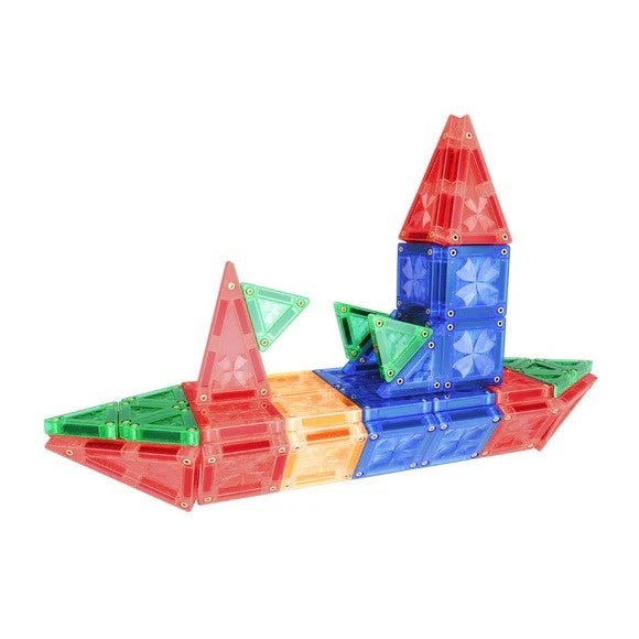 Set de construit cu mini placi magnetice, Cleverclixx - Imagine 5 [ps:1921ed18-2ee3-401c-8dc7-47ae40516b3b]