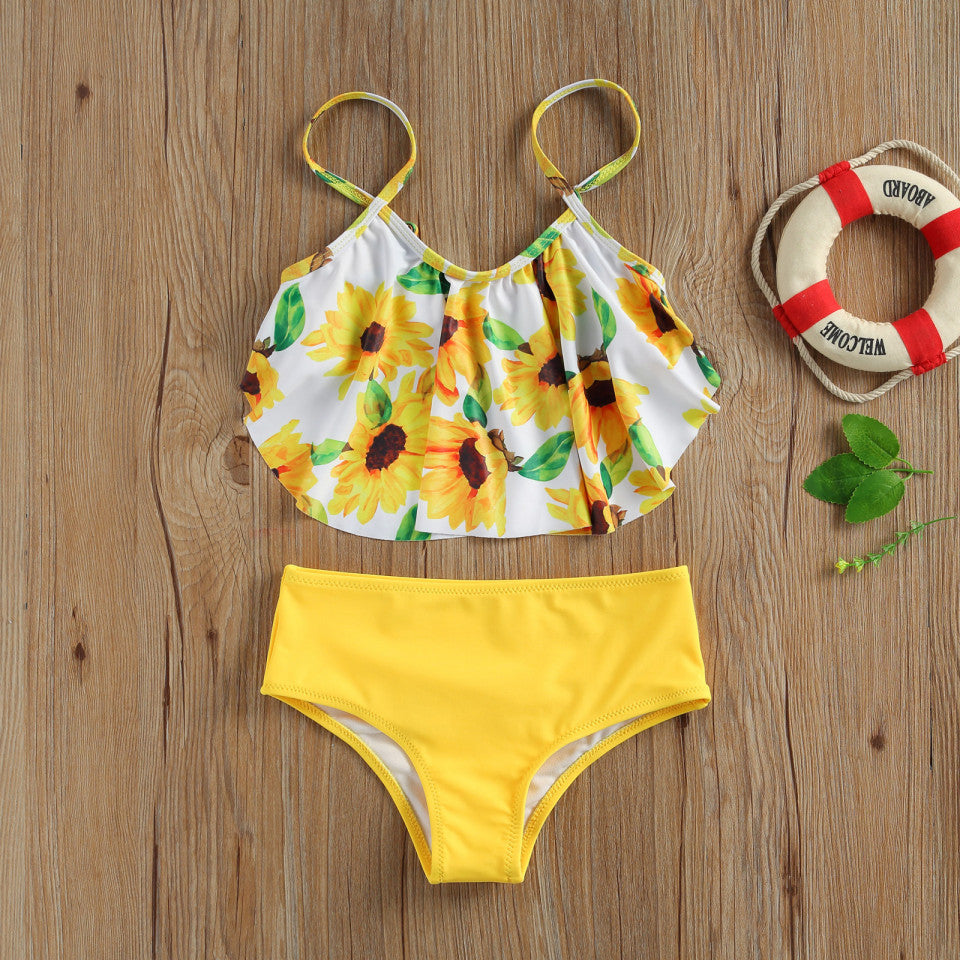 Costum de baie Floarea soarelui din 2 piese Drool (Marime: 150) [ps:ad7b022f-2876-4dda-ab08-6f6e5f74828d]