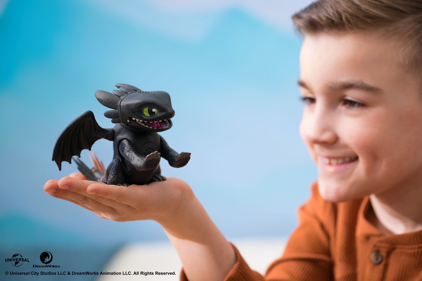 CUM SA ITI DRESEZI DRAGONUL FIGURINA DRAGON TOOTHLESS CU - Imagine 5
