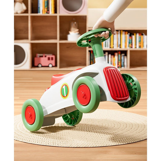 Masinuta Ride-On Flippy cu Sistem Anti-Rasturnare, 1-6 Ani - Alb-Verde (5) [ps:bcd45c92-563c-4410-8545-084a53bd056b]