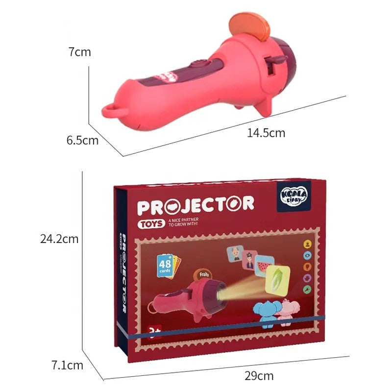 Proiector Lanternă Copii Flippy, 6 Teme, 48 Imagini - Roșu - Default Title (5) [ps:b7e4af1f-b56d-4d01-b293-cb018f28c42c]