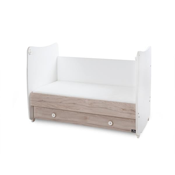 Pătuț Balansoar Lorelli Dream, 60x120 cm, Transformabil - White Light Oak new (5) [ps:4ae91cd1-c4a4-4acb-bfc3-26731f55dfb0]
