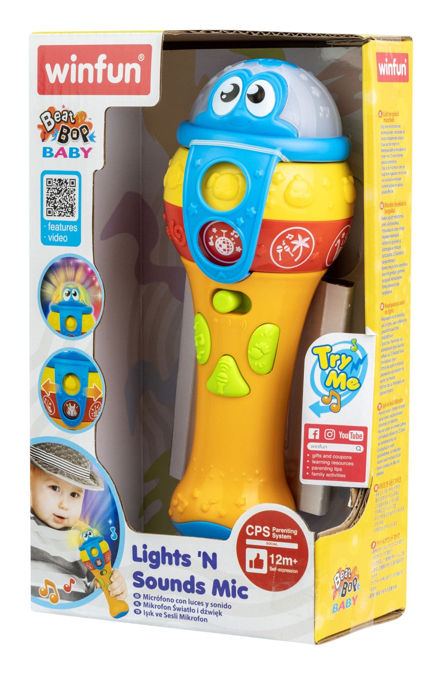 WINFUN MICROFON CU SUNETE SI LUMINI - Imagine 5